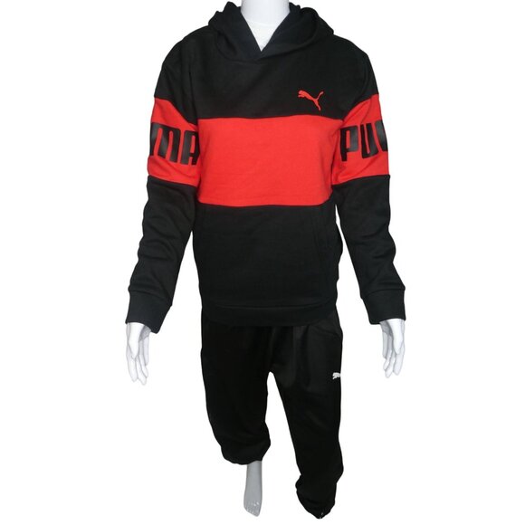 Puma Black/Red Hoodie One of a Kind - Picture 3 of 8